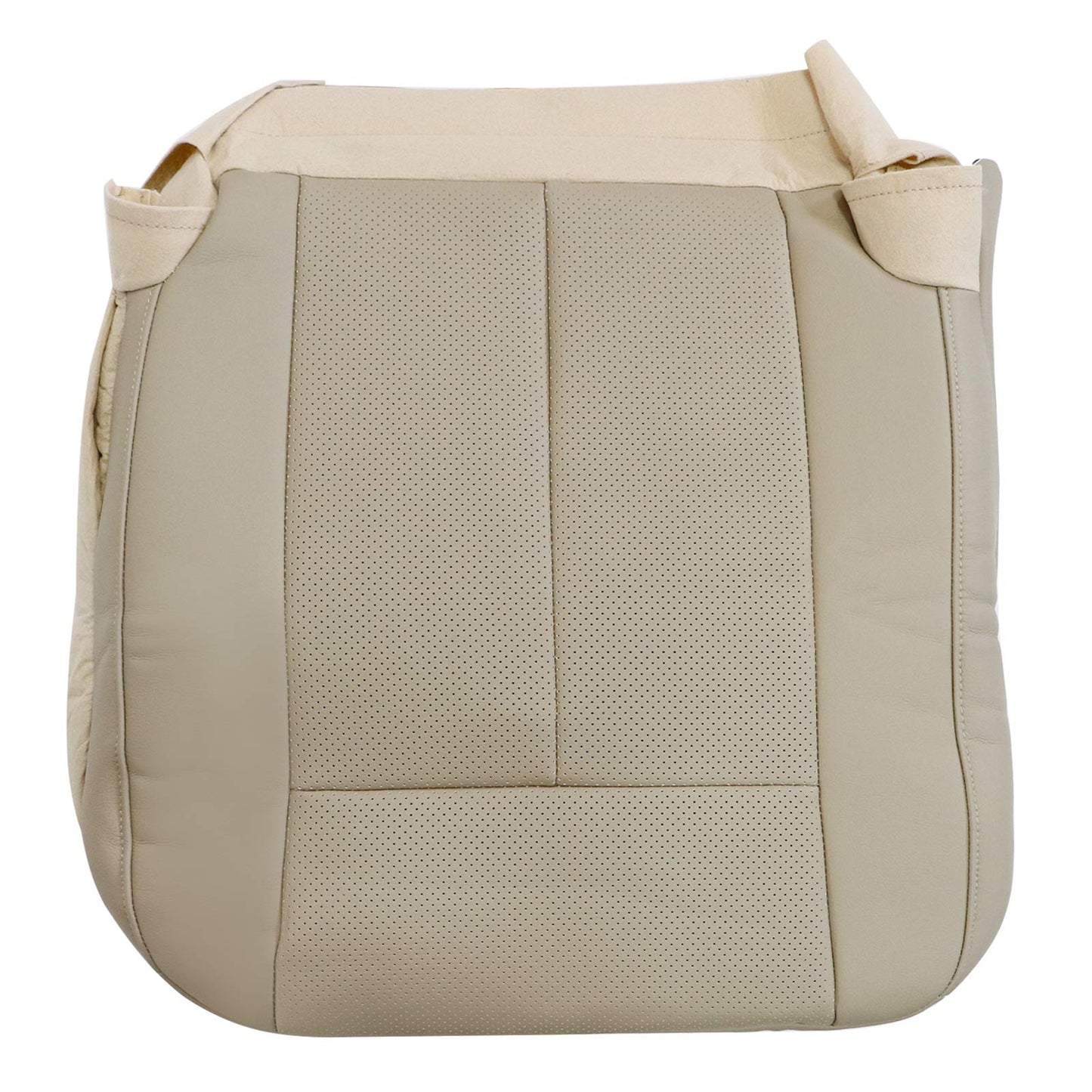 Fits 2007-2014 Ford Expedition Driver Replacement Bottom Leather Seat Cover Tan