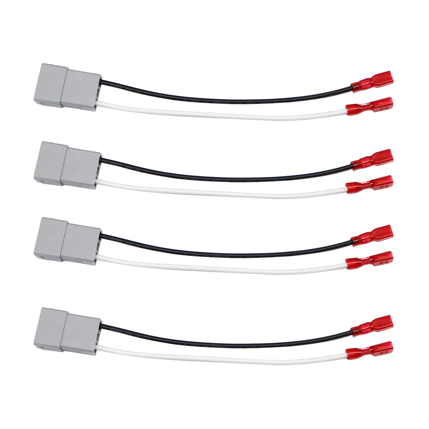 4¡Á Speaker Connector Adapter Select for 1986-2013 Acura Honda Isuzu