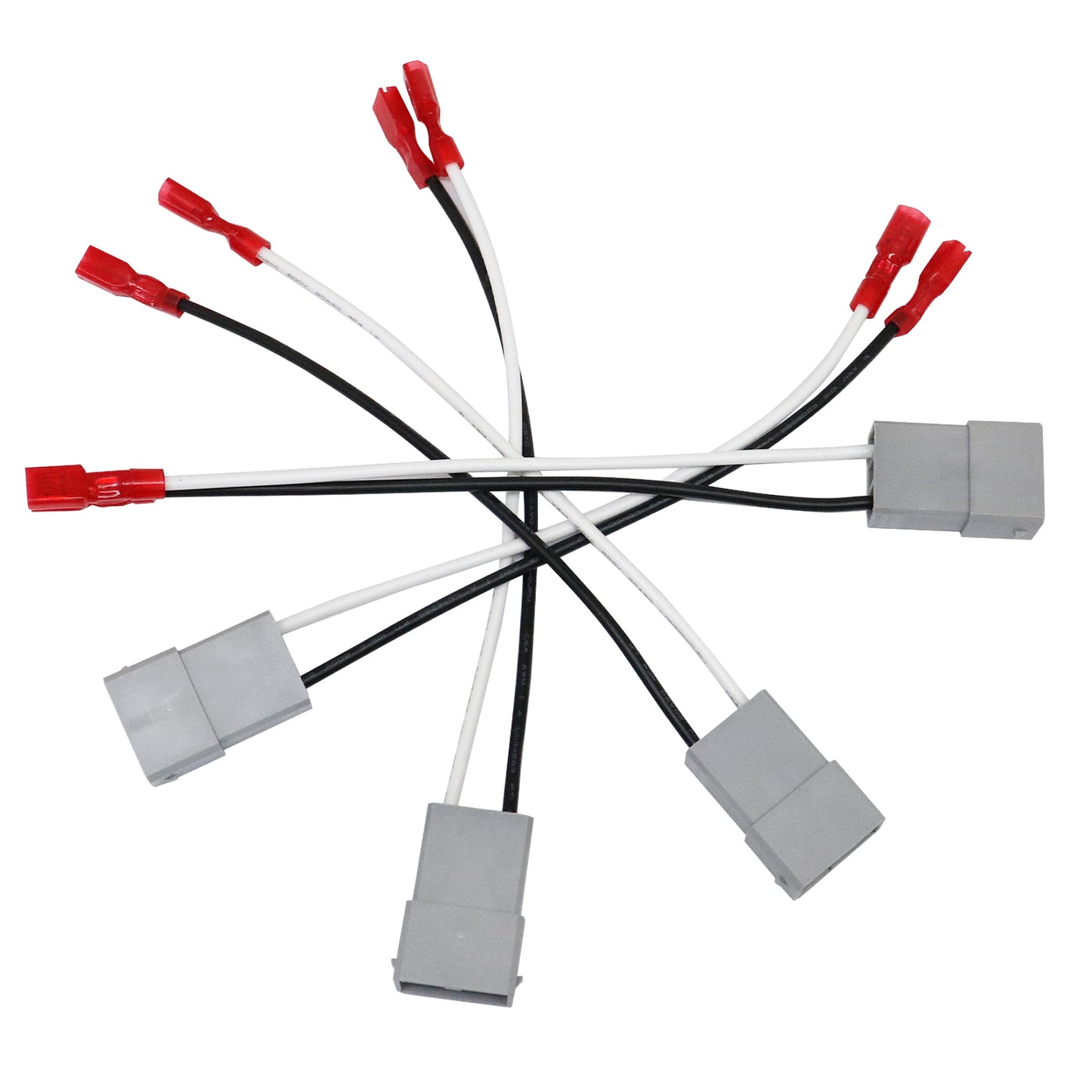 4¡Á Speaker Connector Adapter Select for 1986-2013 Acura Honda Isuzu