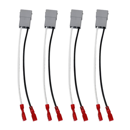 4¡Á Speaker Connector Adapter Select for 1986-2013 Acura Honda Isuzu