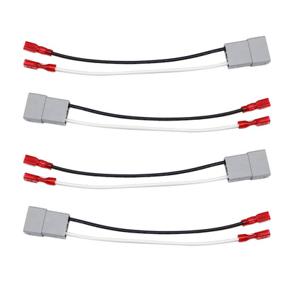 4¡Á Speaker Connector Adapter Select for 1986-2013 Acura Honda Isuzu