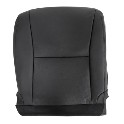 Front Driver Side Bottom Leather Seat Cover Black For 2010-2015 Lexus RX450h