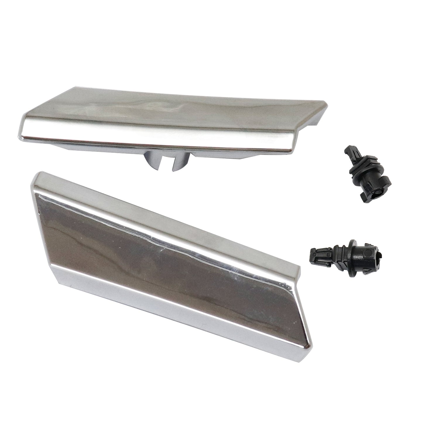 Right+Left Headlight Washer Nozzle Cover Chrome For LEXUS GS300 GS350 2006-2011