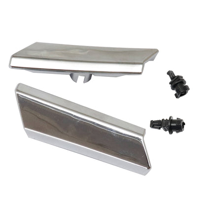 Right+Left Headlight Washer Nozzle Cover Chrome For LEXUS GS300 GS350 2006-2011