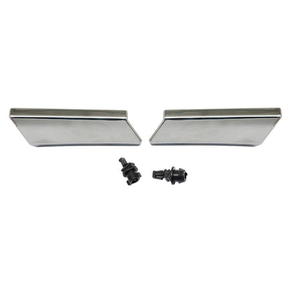 Right+Left Headlight Washer Nozzle Cover Chrome For LEXUS GS300 GS350 2006-2011