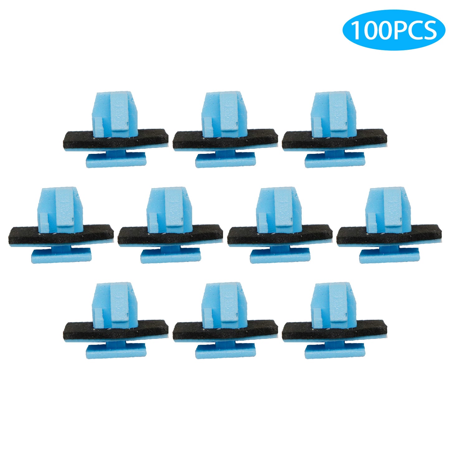 Rocker Panel Retainer Moulding Clips Fastener For Kia Hyundai 87756-1F00 100Pcs