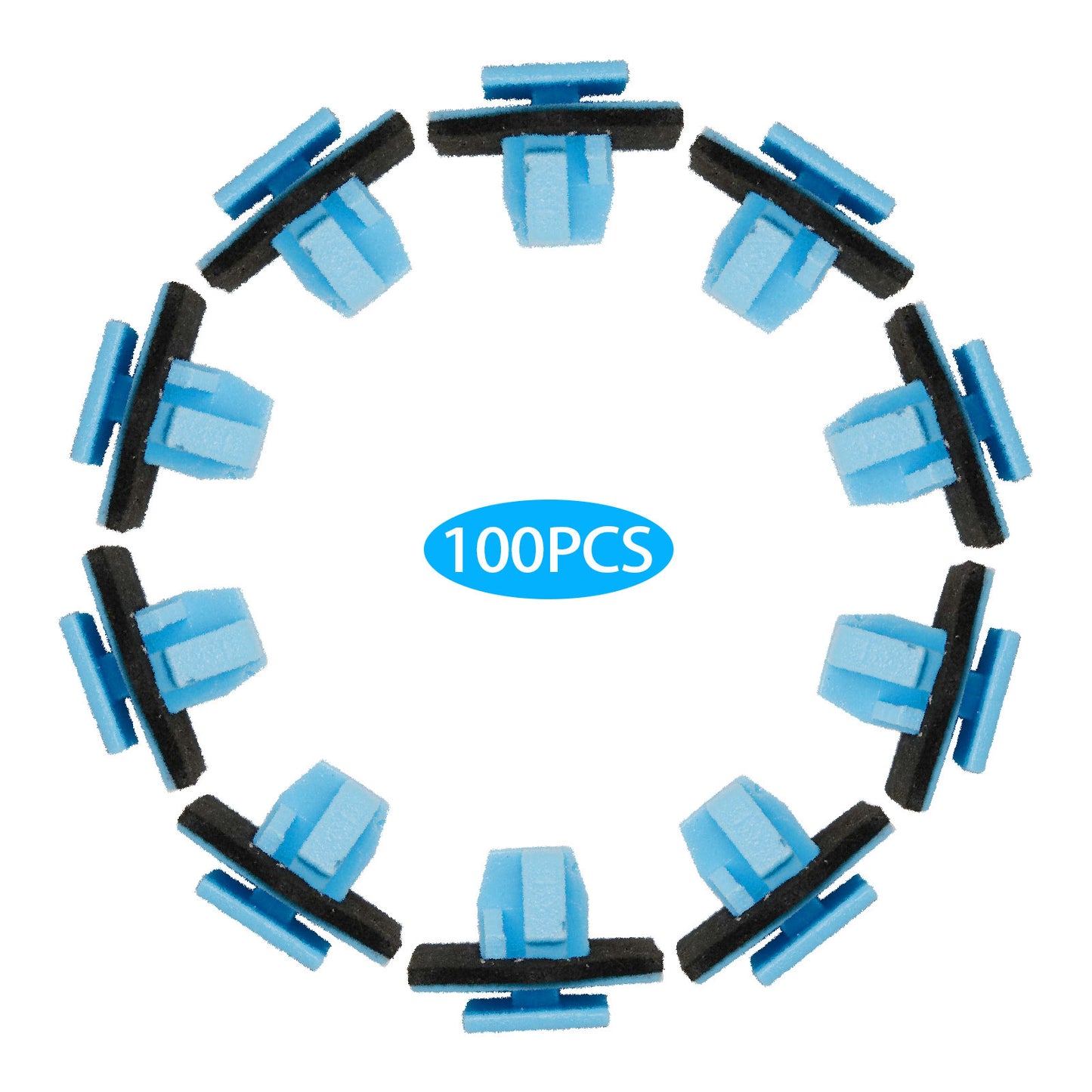 Rocker Panel Retainer Moulding Clips Fastener For Kia Hyundai 87756-1F00 100Pcs