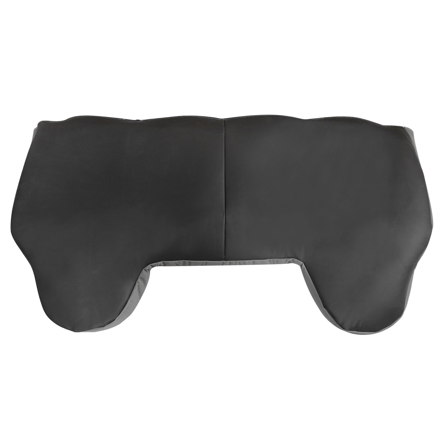 For 1999 2000 2001 Ford F250 F350 Super Duty Bench Top Gray Leather Seat Cover