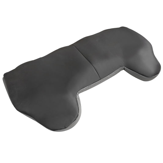 For 1999 2000 2001 Ford F250 F350 Super Duty Bench Top Gray Leather Seat Cover