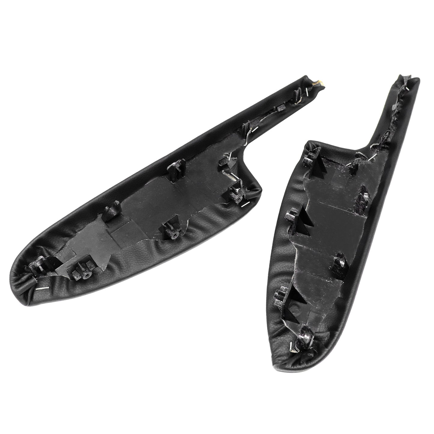 Leather Black Front Door Panel Armrest Cover Fits 2013-2017 Honda Accord 9th