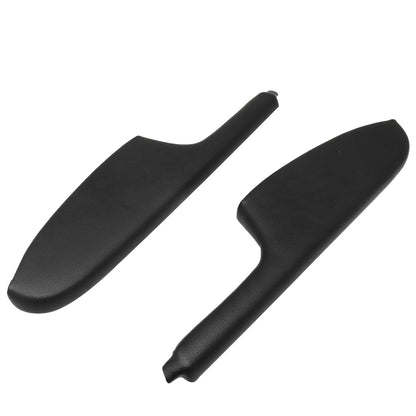Leather Black Front Door Panel Armrest Cover Fits 2013-2017 Honda Accord 9th
