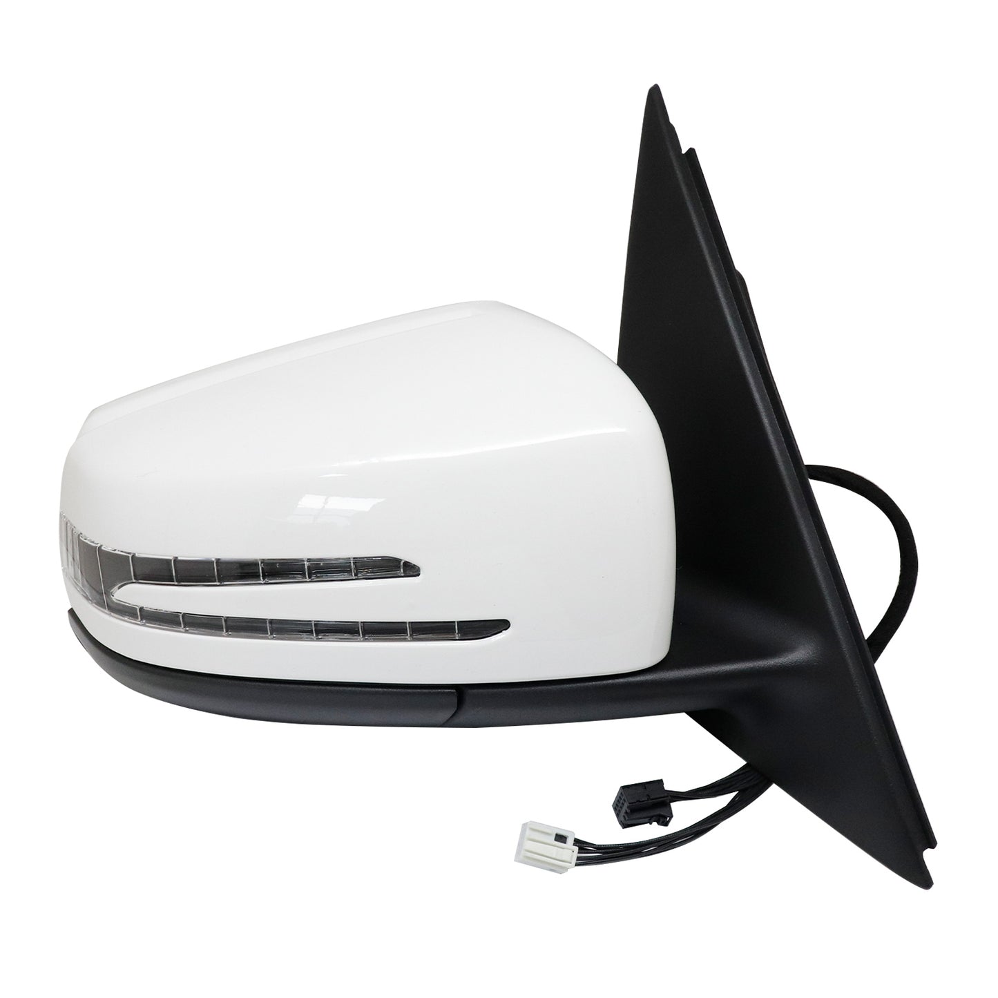 Right Passenger Side White Mirror For Mercedes GLK250 GLK350 2010 2011-2015