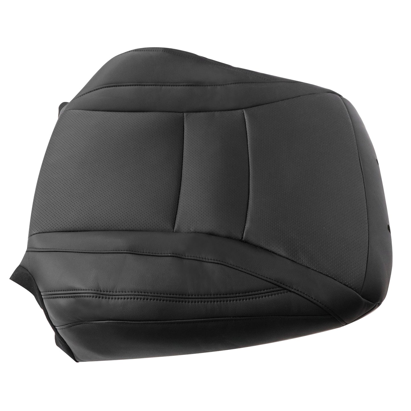 Driver Top Replacement Perforated Seat Cover Blk For 2013-2017 Honda Accord