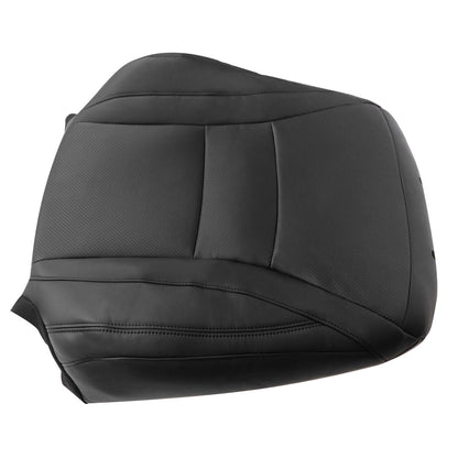 Driver Top Replacement Perforated Seat Cover Blk For 2013-2017 Honda Accord