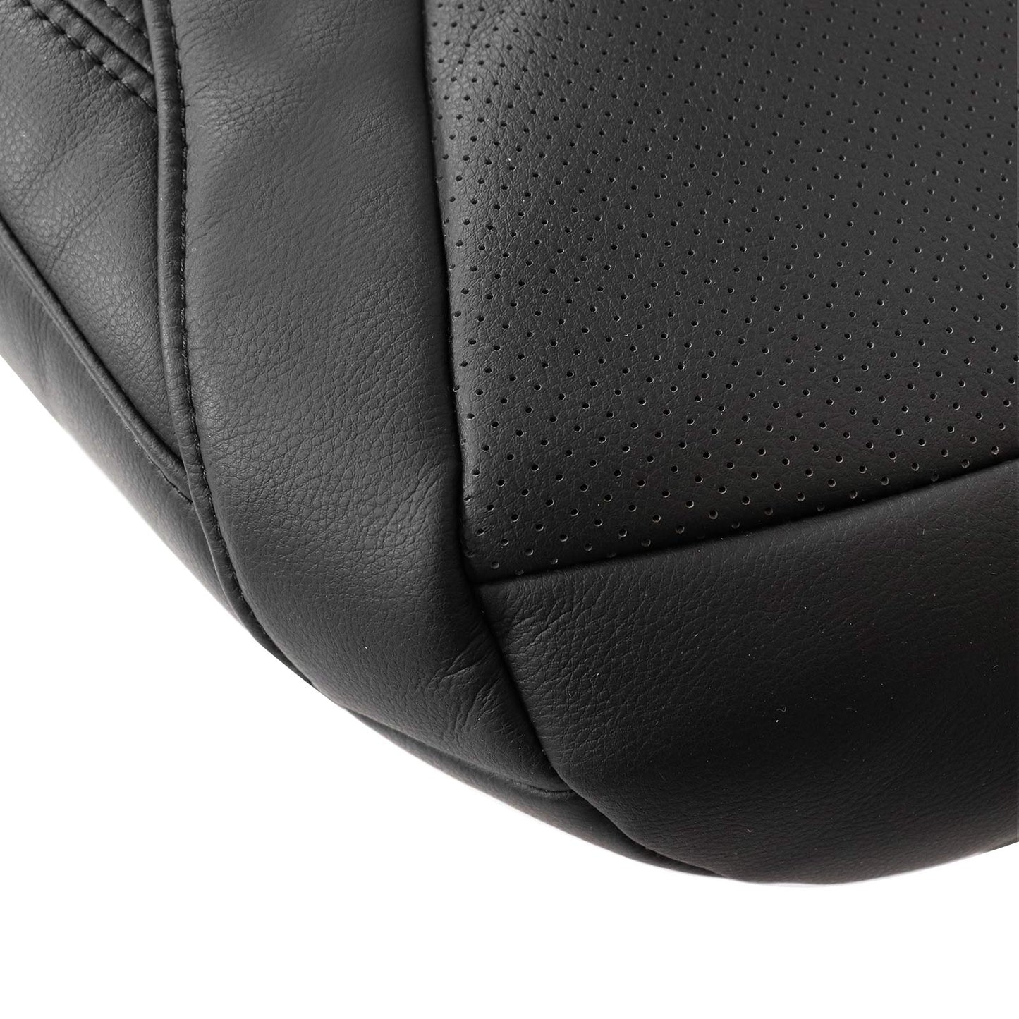 Driver Top Replacement Perforated Seat Cover Blk For 2013-2017 Honda Accord