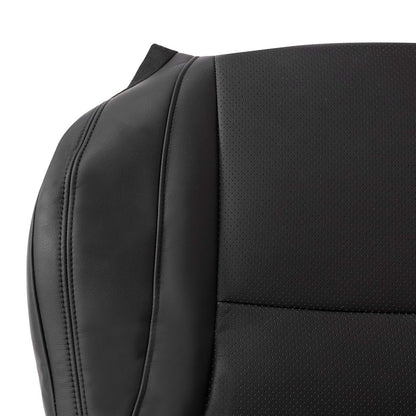 Driver Top Replacement Perforated Seat Cover Blk For 2013-2017 Honda Accord