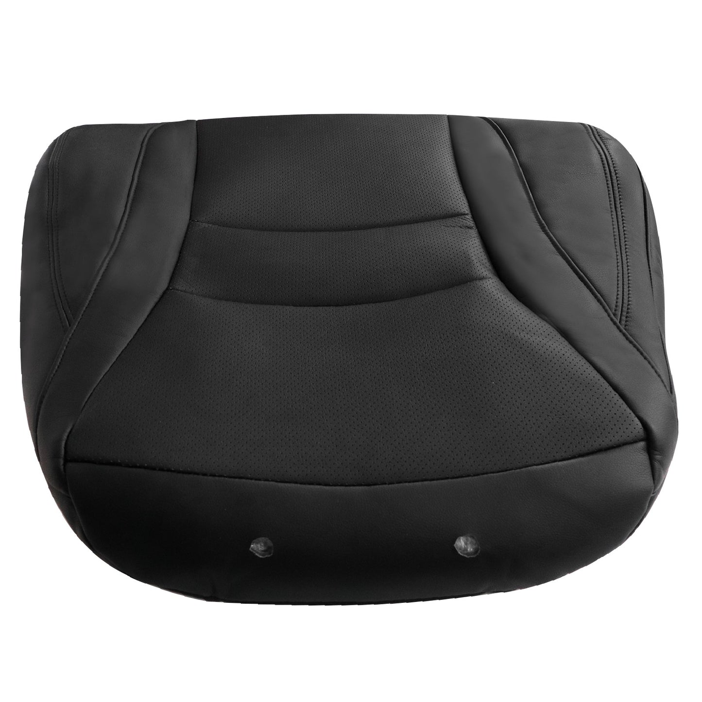 Passenger Top Replacement Perforated Seat Cover Black For 2013-17 Honda Accord