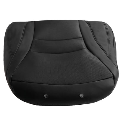 Passenger Top Replacement Perforated Seat Cover Black For 2013-17 Honda Accord