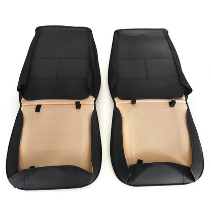 Car 5-Seat Covers For Toyota Tacoma 2007-2023 Crew Cab 4-Door Front Rear Cushion