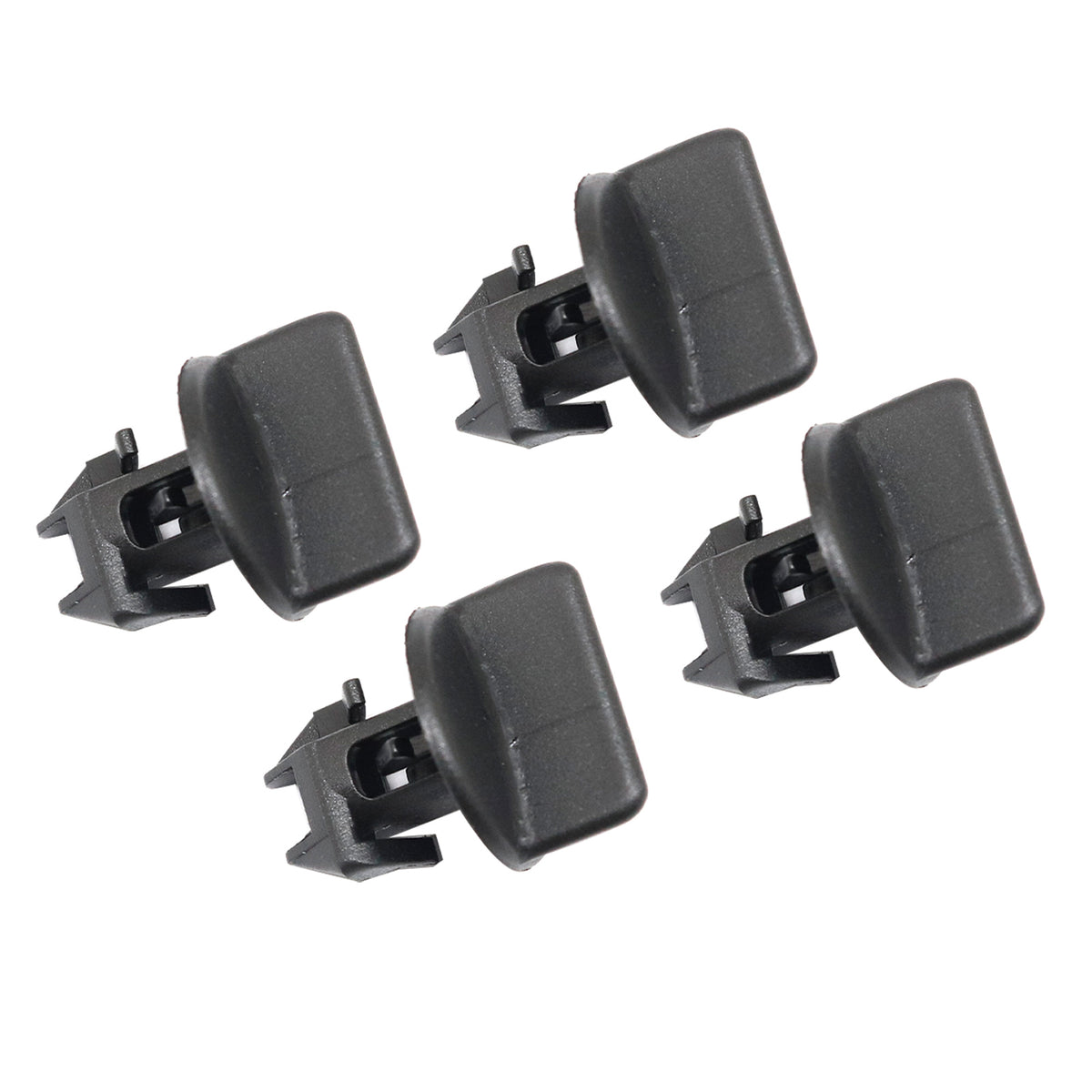 4x Rear Bumper Trailer Hitch Cover Nut 11610049 For 07-11 Chevy Tahoe GMC Acadia