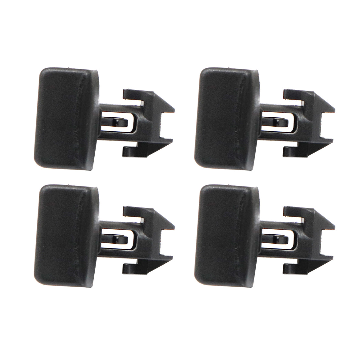 4x Rear Bumper Trailer Hitch Cover Nut 11610049 For 07-11 Chevy Tahoe GMC Acadia