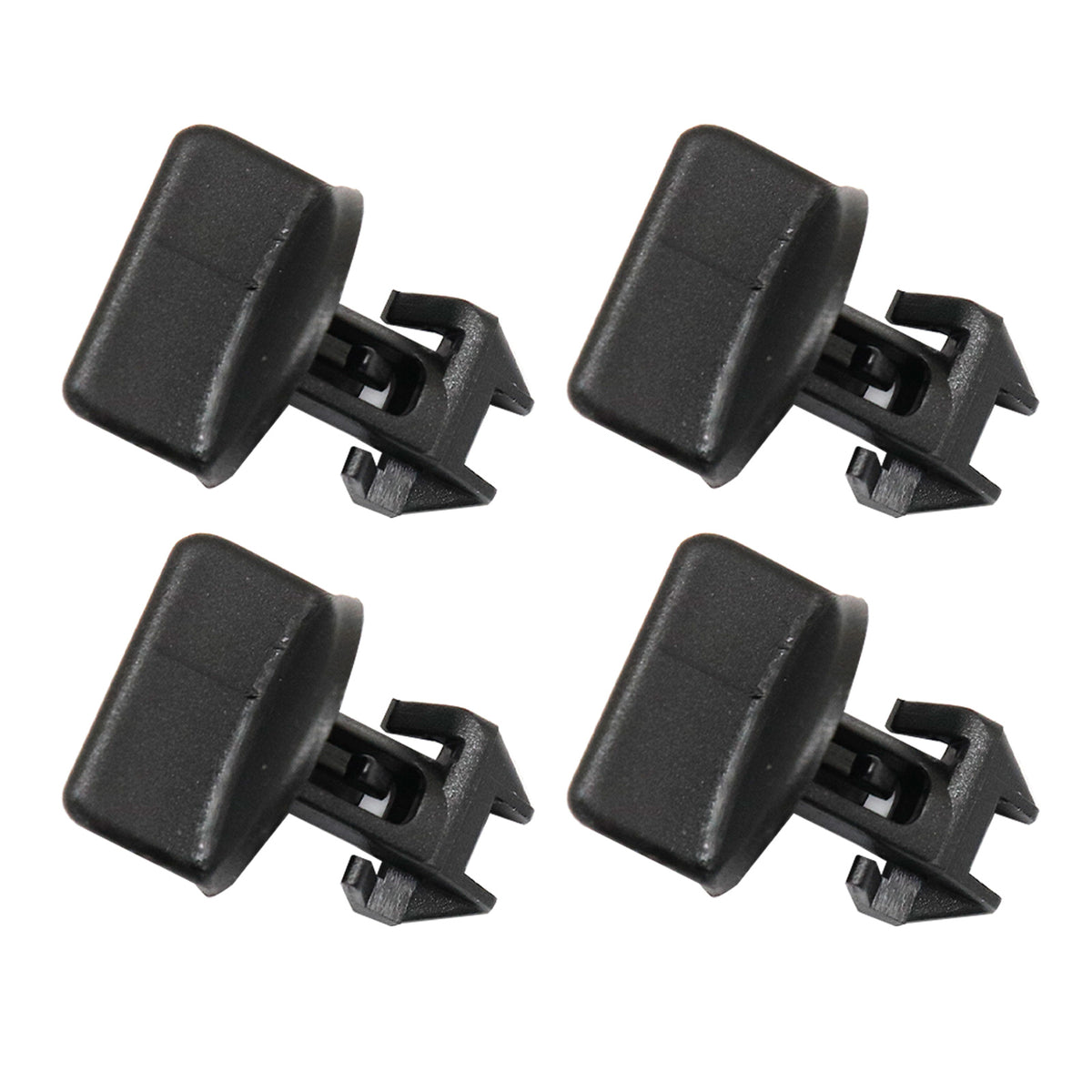 4x Rear Bumper Trailer Hitch Cover Nut 11610049 For 07-11 Chevy Tahoe GMC Acadia