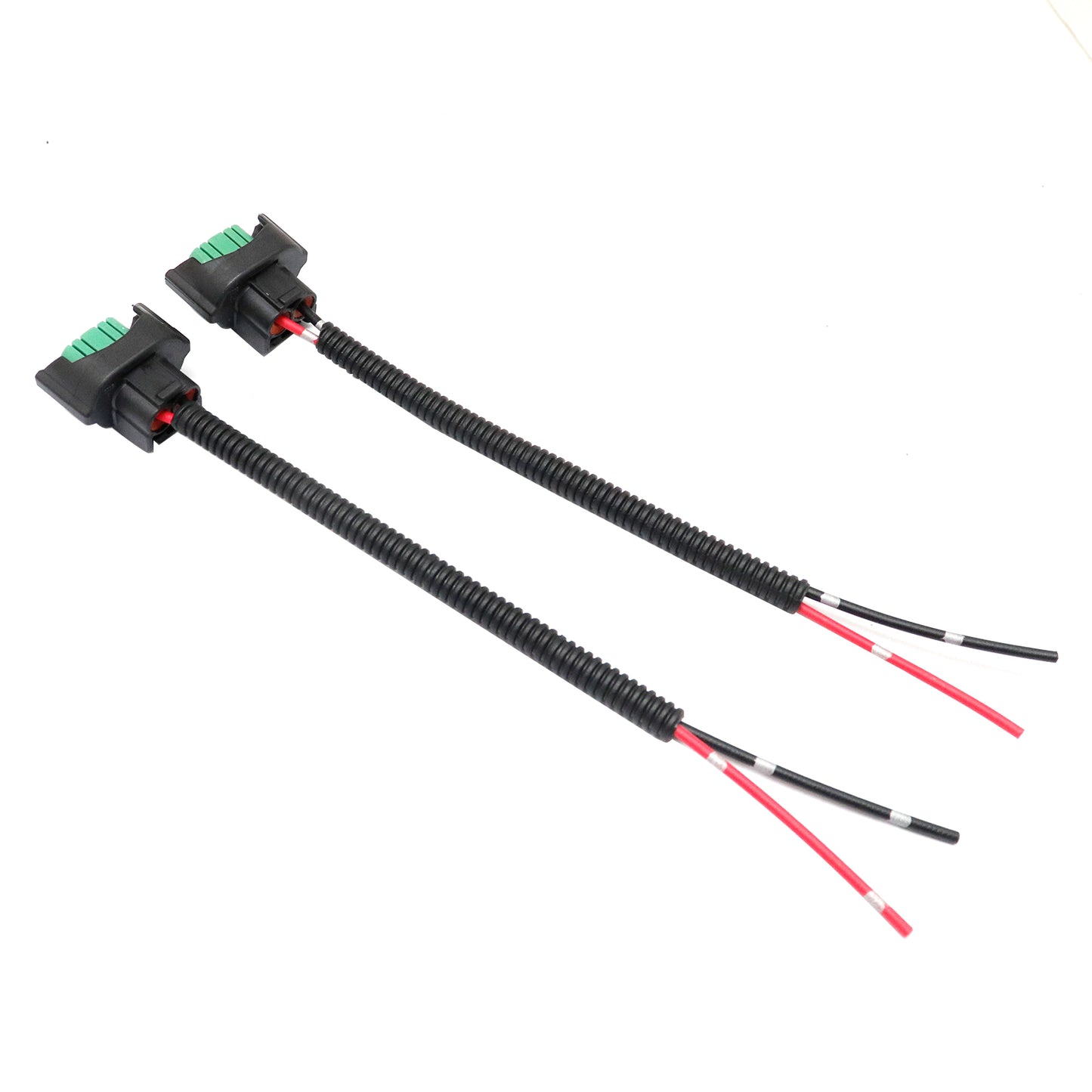 2 PCS Wire Pigtail Female C H11 Two Harness Fits Fog Light Bulb Lamp Connector
