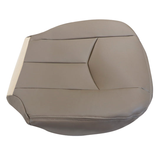 For 2003 2004 2005 06 GMC Sierra Chevy Avalanche Passenger Bottom Seat Cover TAN