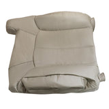 For 2000-2002 Chevy Suburban Left Driver Lean Back Leather Seat Cover Light Tan