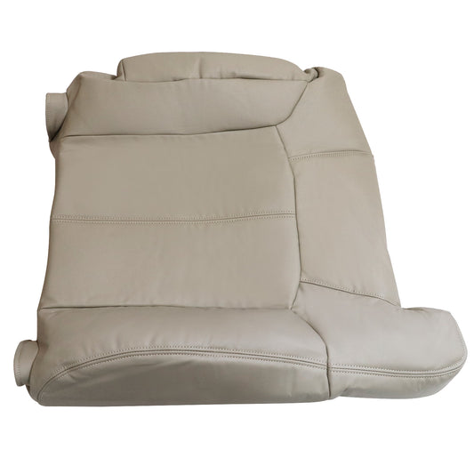 For 2000-2002 Chevy Suburban Left Driver Lean Back Leather Seat Cover Light Tan