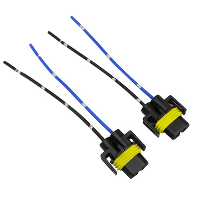 Wire Pigtail Female P S 880 H27 Fog Light 2 Harness Bulb Socket Connector Plug