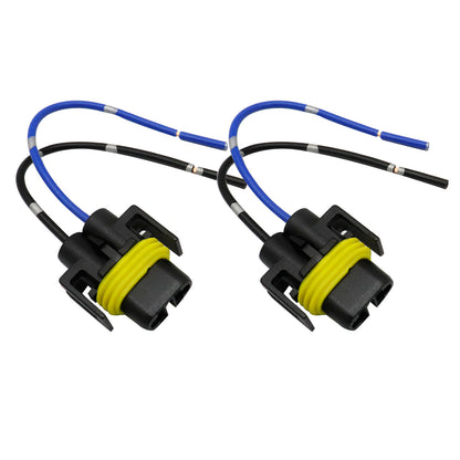 Wire Pigtail Female P S 880 H27 Fog Light 2 Harness Bulb Socket Connector Plug