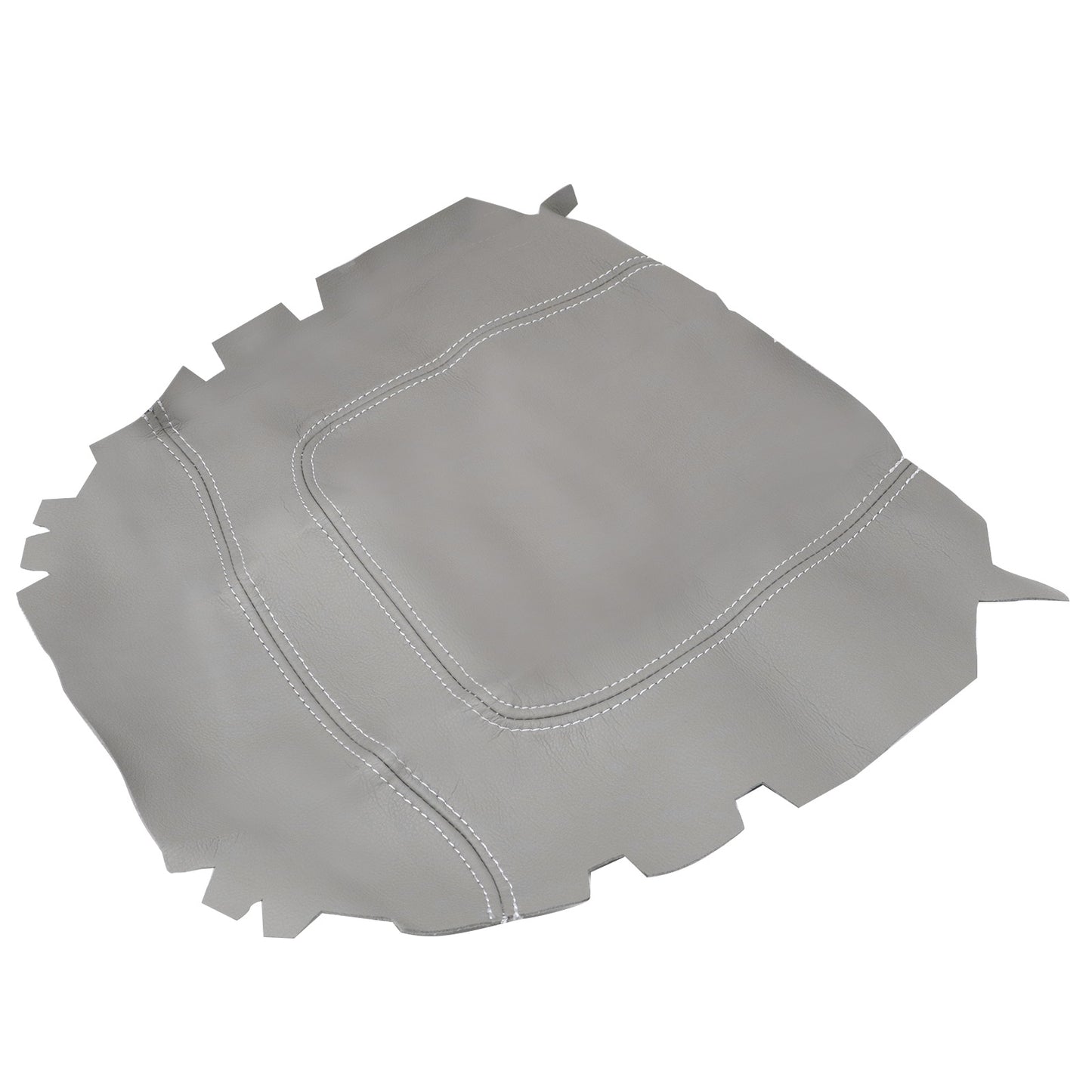 1997-03 For Ford F150 Lariat Leather Center Console Lid Armrest Cover Gray