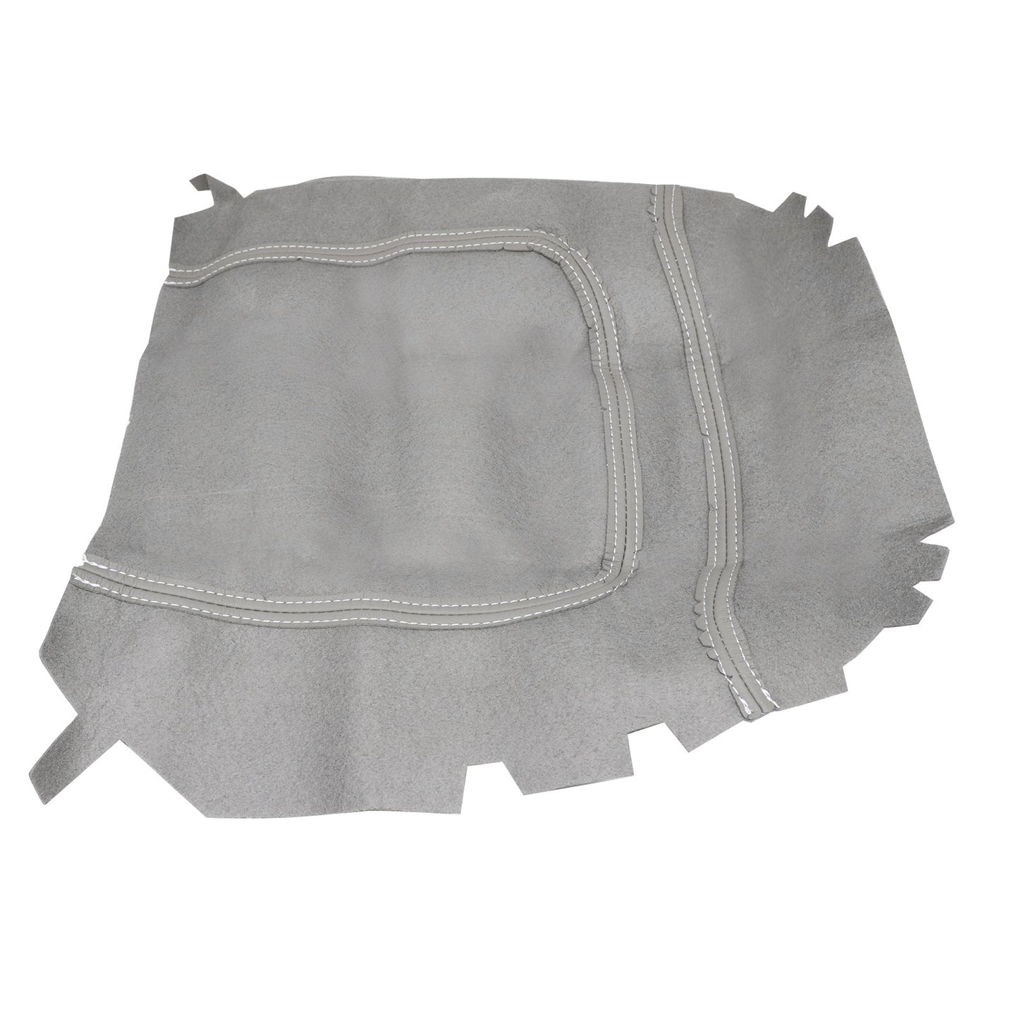 1997-03 For Ford F150 Lariat Leather Center Console Lid Armrest Cover Gray
