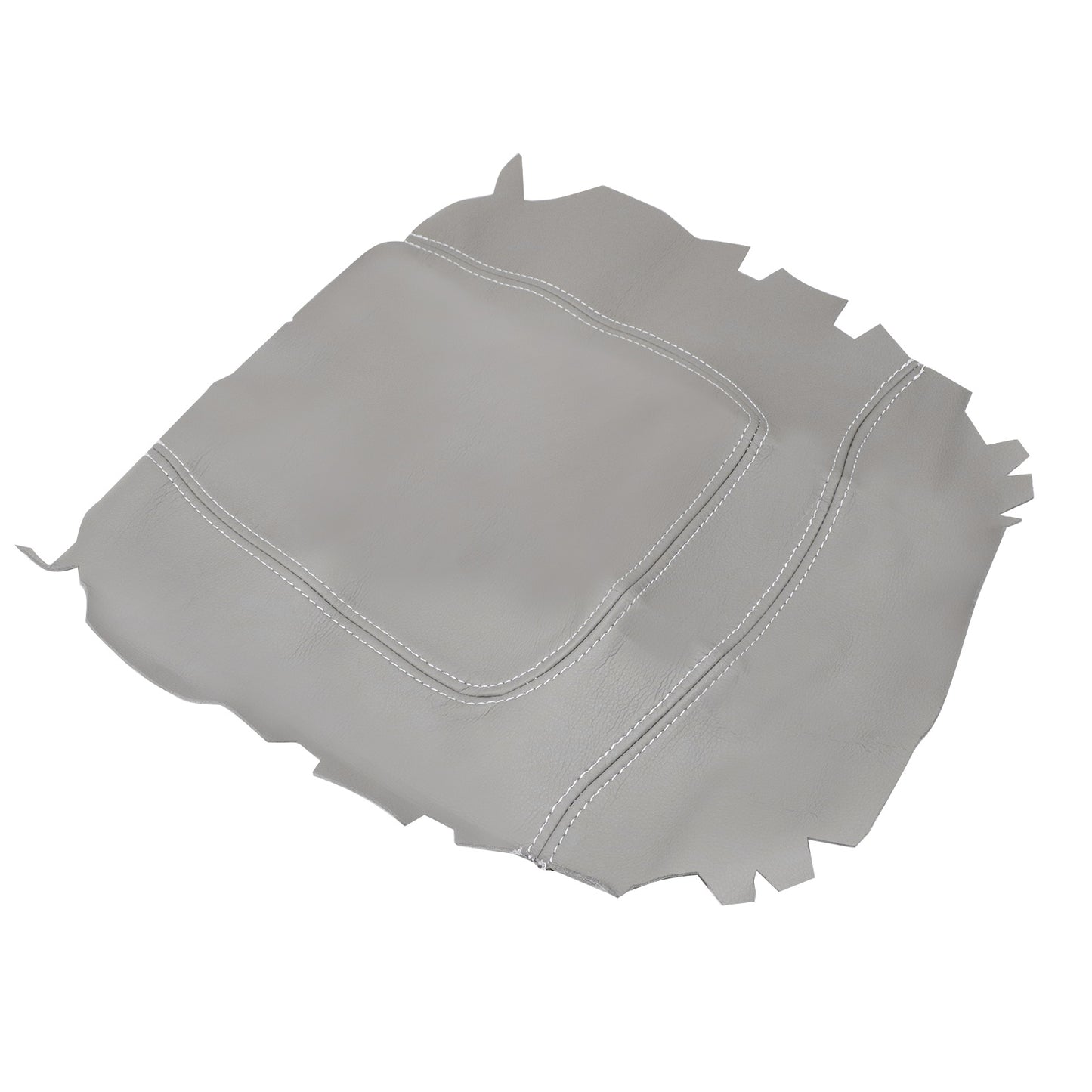 1997-03 For Ford F150 Lariat Leather Center Console Lid Armrest Cover Gray