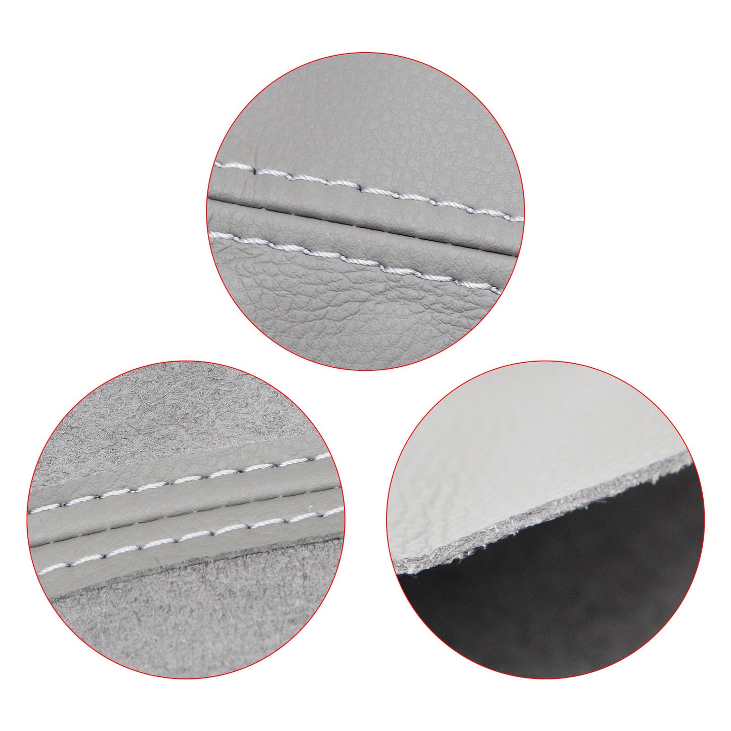 Fits 2008 2009 2010-2013 Toyota Highlander Center Console Lid Armrest Cover Gray