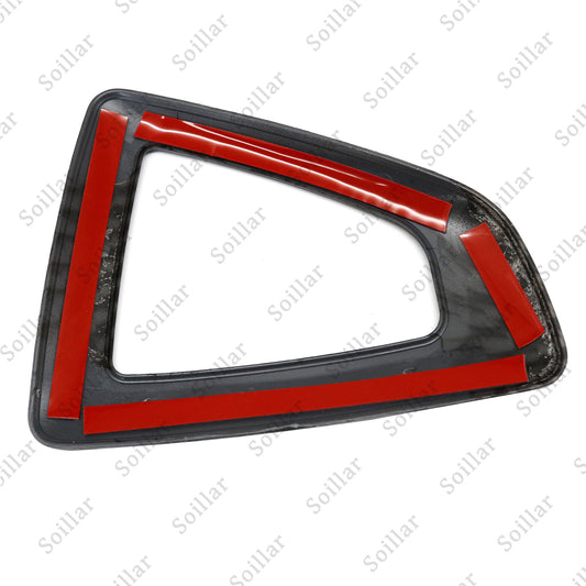 For BMW F20 F30 F22 F32 X3 X4 ABS Gear Shift Knob Panel Carbon Fiber Style Cover
