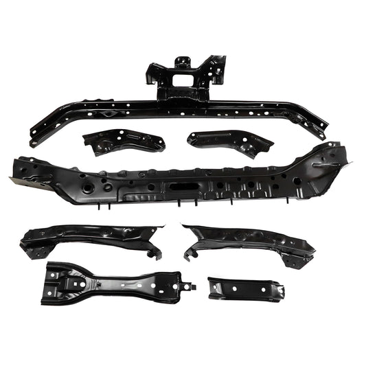 Steel Front Support Radiator Brackets Kit Set of 8 For Nissan Sentra 13-19