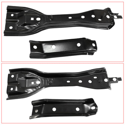 Steel Front Support Radiator Brackets Kit Set of 8 For Nissan Sentra 13-19