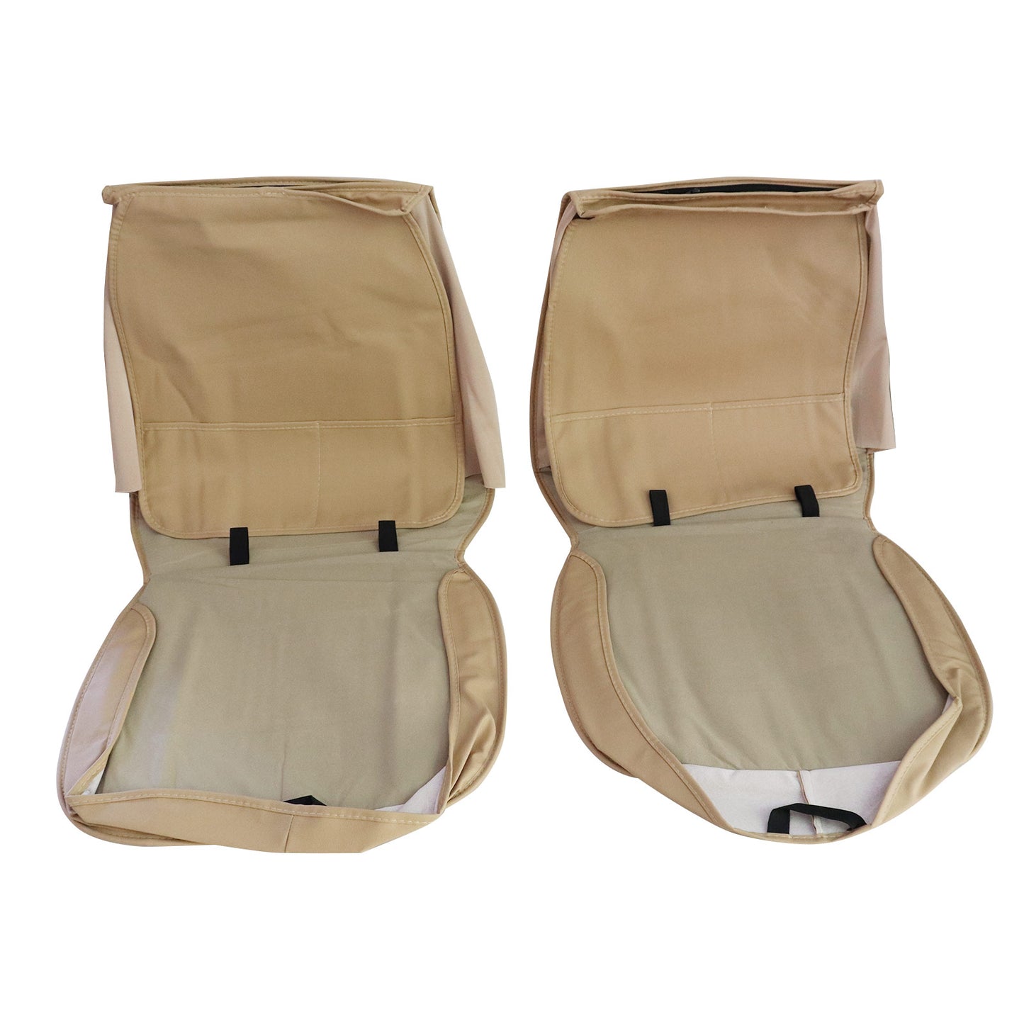 For Acura TLX RDX MDX ILX TSX ZDX PU Leather Car 5-Seat Cover Front & Rear Beige