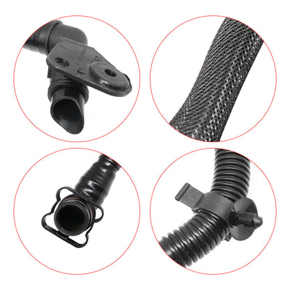 New PCV Ventilation Hose Assembly Fit Audi A4 A5 A6 Q5 3.2 06E103217AA CALA CALB