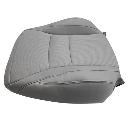 Driver Top Replacement Perforated Seat Cover Gray For 2013-17 Honda Accord