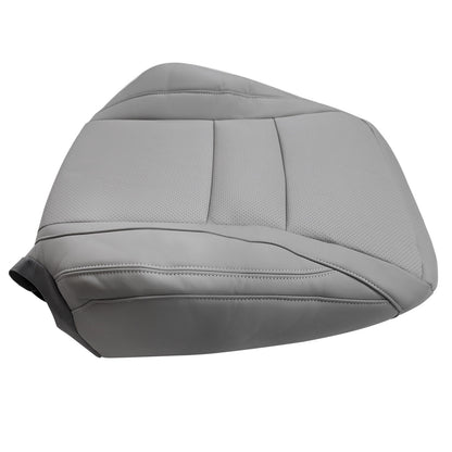 Driver Top Replacement Perforated Seat Cover Gray For 2013-17 Honda Accord