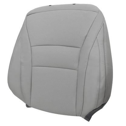 Driver Top Replacement Perforated Seat Cover Gray For 2013-17 Honda Accord