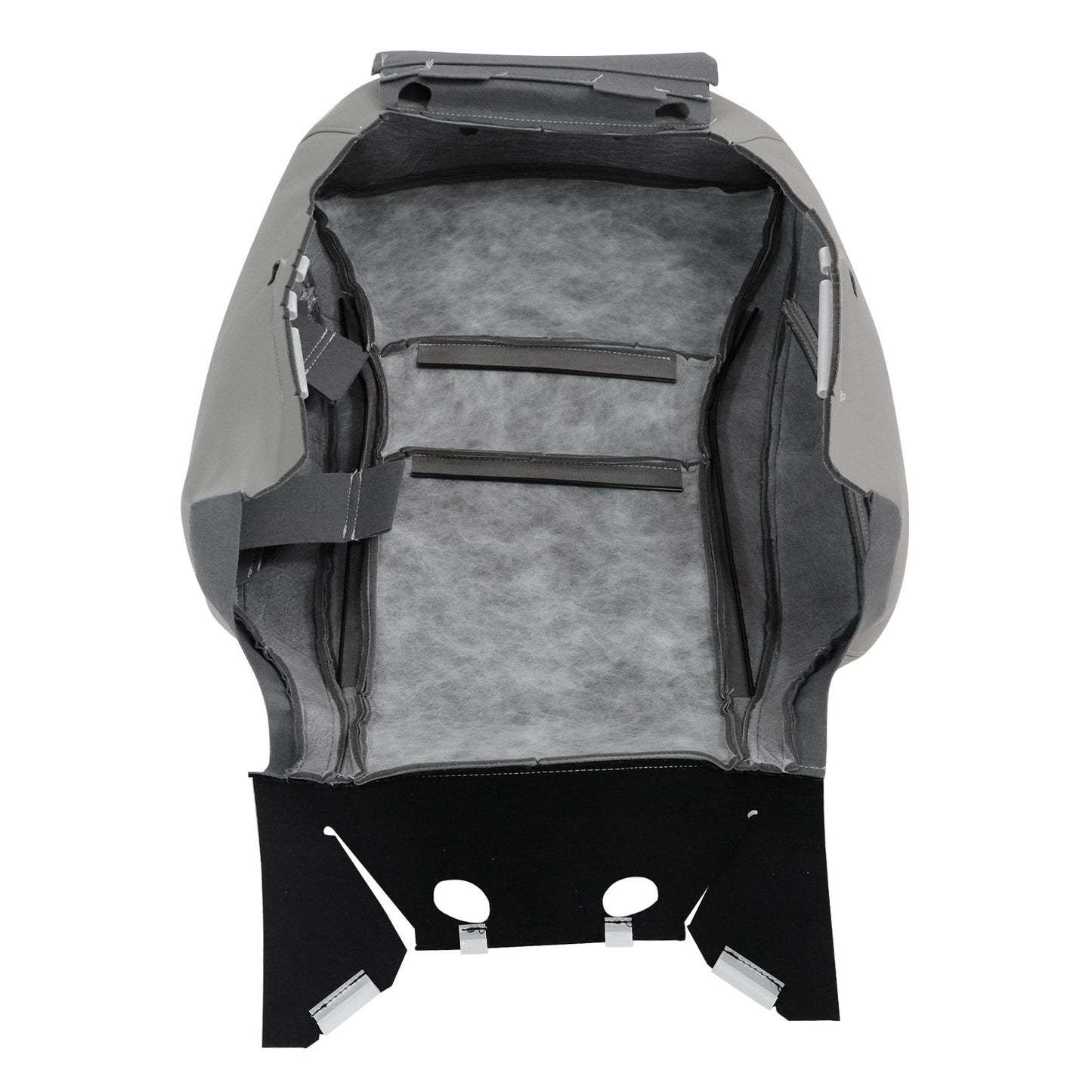 Driver Top Replacement Perforated Seat Cover Gray For 2013-17 Honda Accord