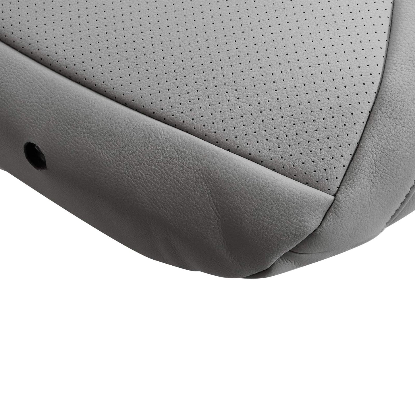 Driver Top Replacement Perforated Seat Cover Gray For 2013-17 Honda Accord