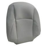 Fits 2007-2012 Lexus ES350 Leather Passenger Back Perforated Seat Cover Gray