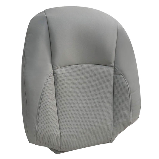 Fits 2007-2012 Lexus ES350 Leather Passenger Back Perforated Seat Cover Gray
