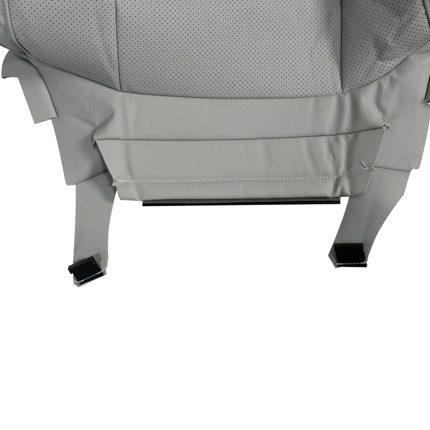 Fits 2007-2012 Lexus ES350 Leather Passenger Back Perforated Seat Cover Gray