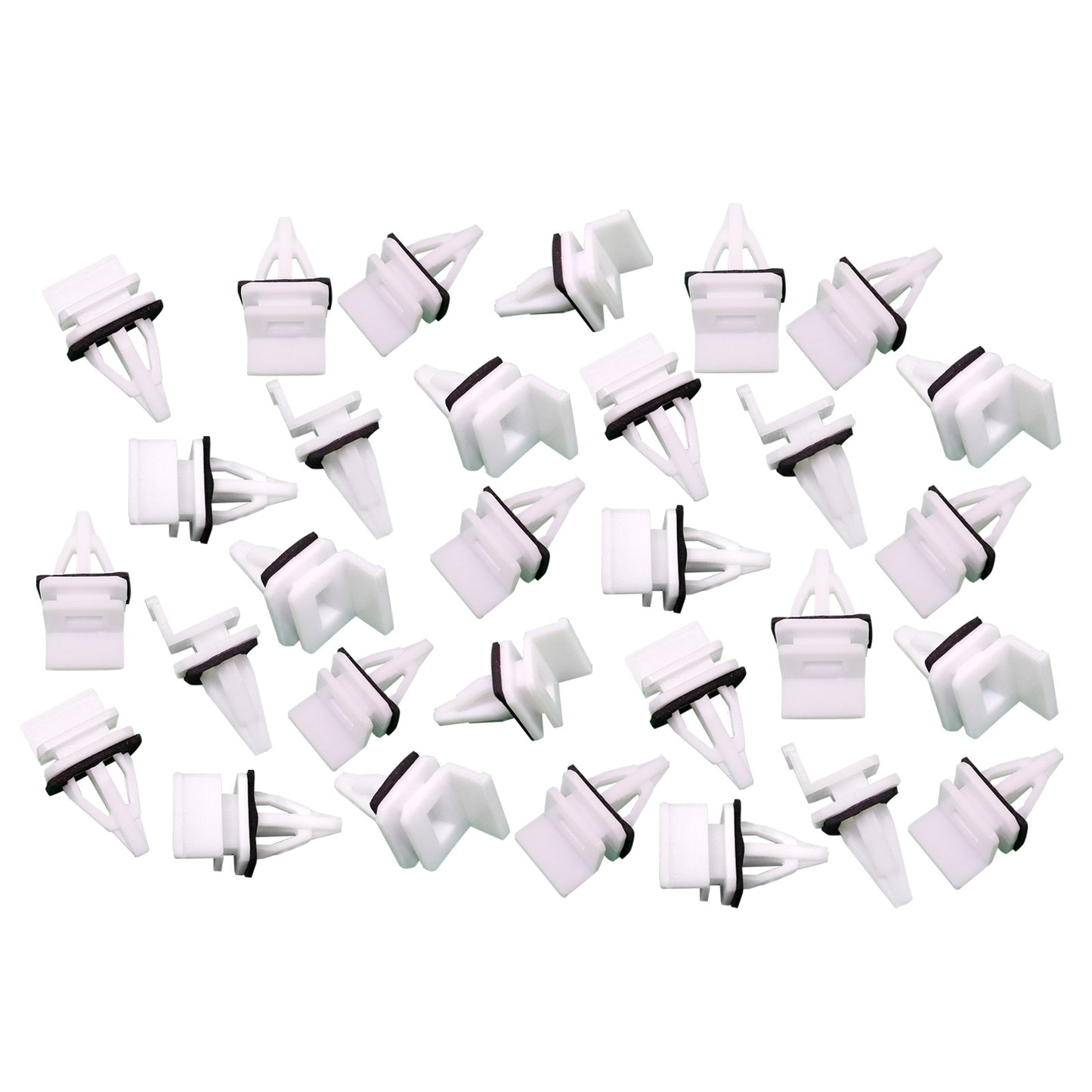30x Side Skirt Sill Seal Panel Mounting Trim Clips For Acura Honda Accord Civic